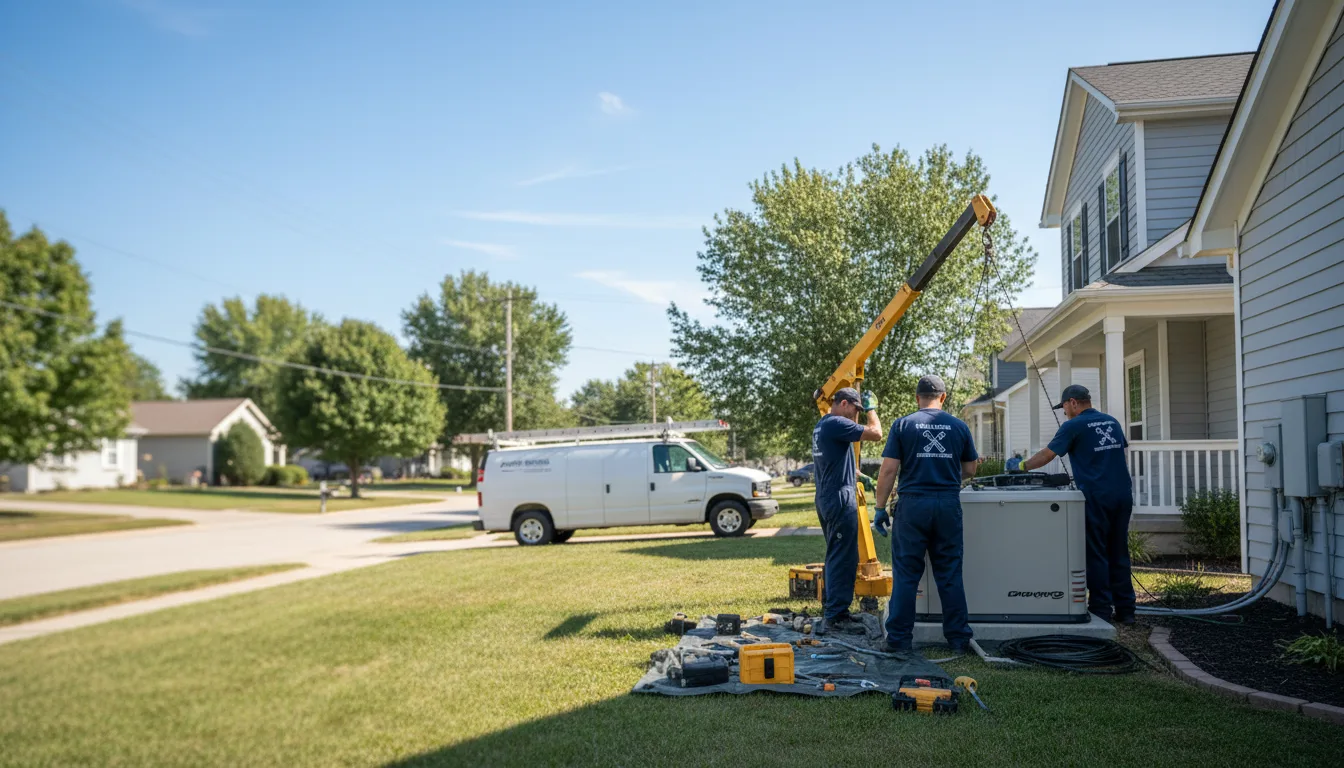 Generator Installation in De Soto, GA near me